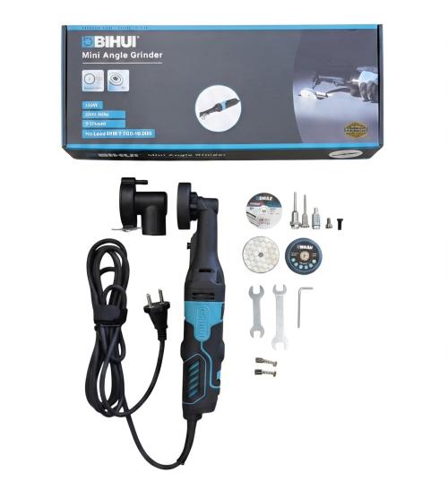 AGMN100 V2 50mm bruska úhlová mini SET