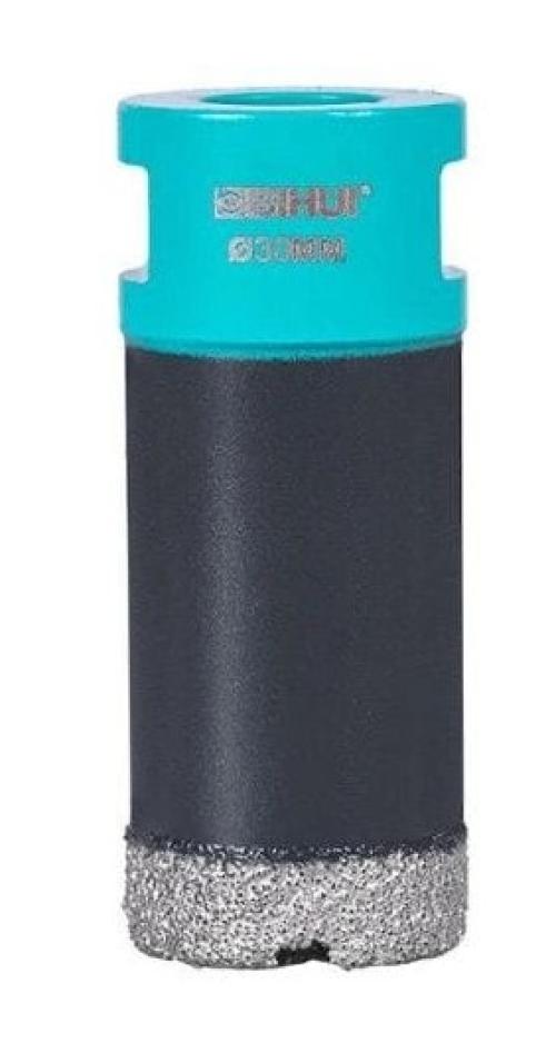 30mm M14 Turbo korunka diamantová pro vrtání dlažeb a kamene za sucha