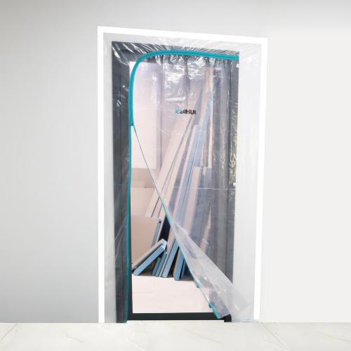 220x120cm zip 3cm x 2,7m L dvířka protiprachové 150μm