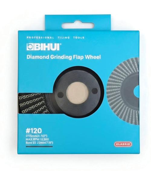 115x22,23mm Z120 DPH120 CLASSIC kotouč diamantový lamelový brusný