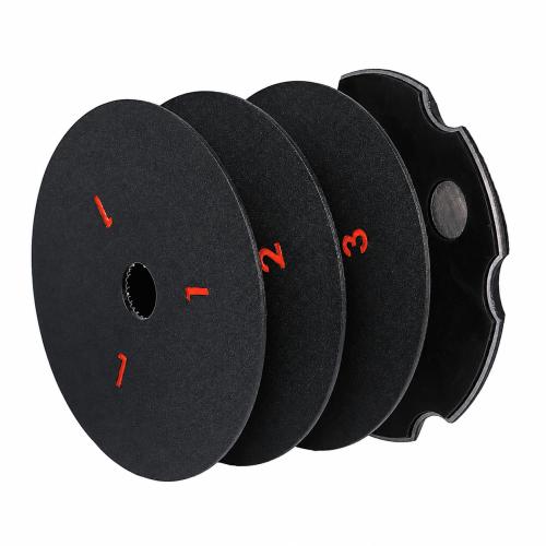 100xM14 CLICK-LOCK PRO unašeč magnetický + 3 držáky padů
