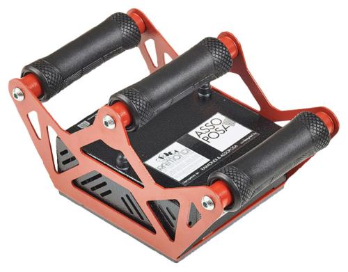 E-FOX 15x15cm Profesionální aku vibrátor na dlažby