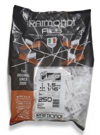 RLS EVO 1,5mm 3-12mm 250ks klip distanční