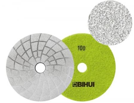 100mm Z100 PAD diamantový pájené dia zrno na gres, keramika, mramor, žula BIHDPV410