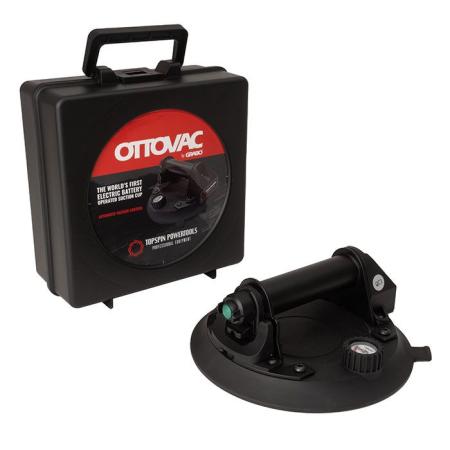 OTTOVAC 200mm přísavka vakuová aku automatická na sklo a hladké povrchy do max. 100/200kg - VÝPRODEJ GRABO14000